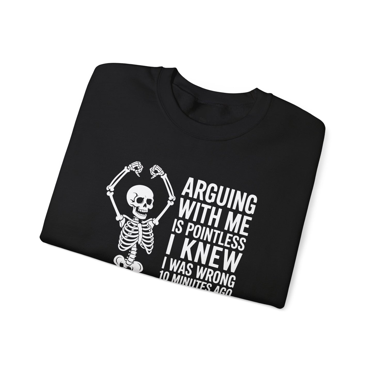 Sassy Skeleton Sweatshirt | Halloween Apparel