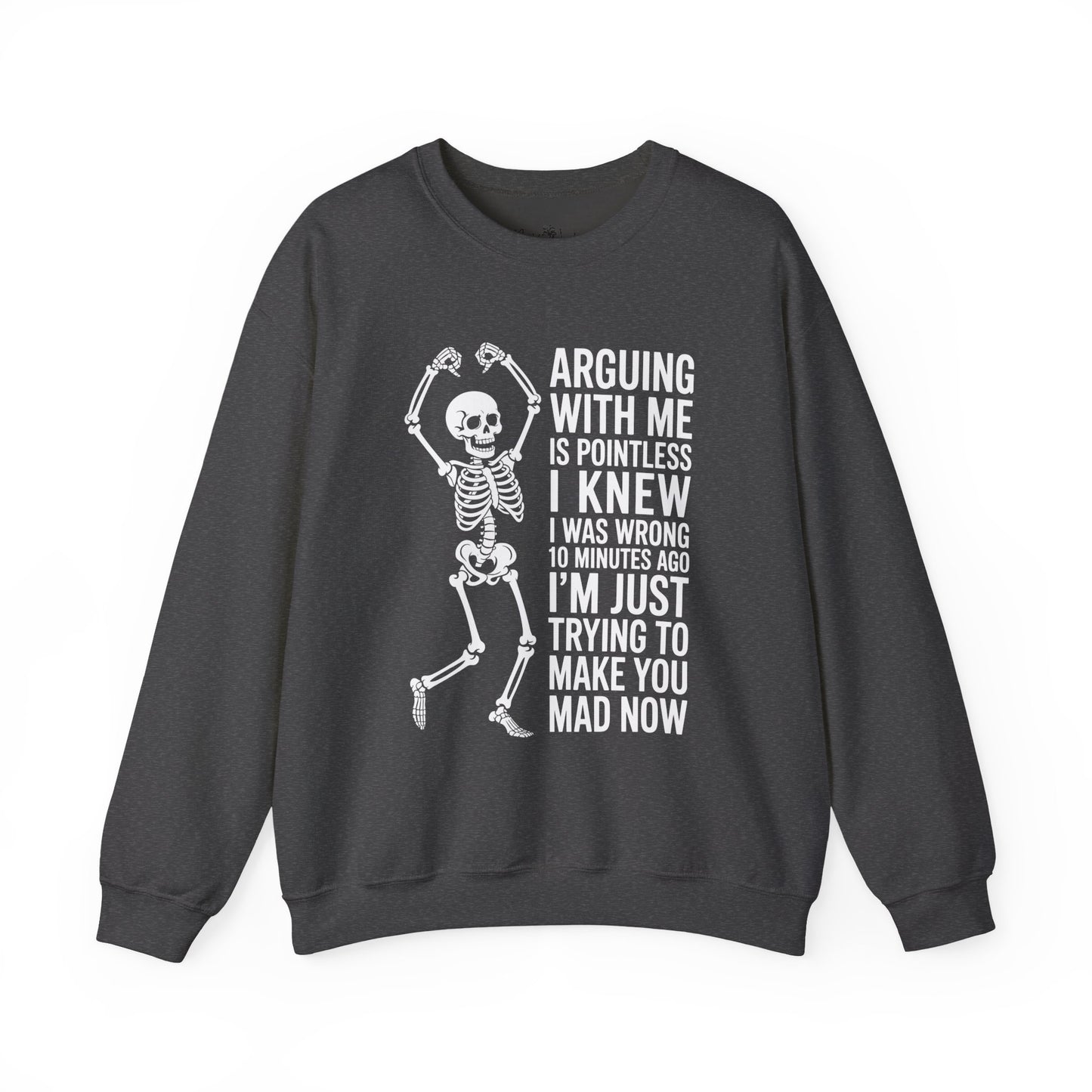 Sassy Skeleton Sweatshirt | Halloween Apparel
