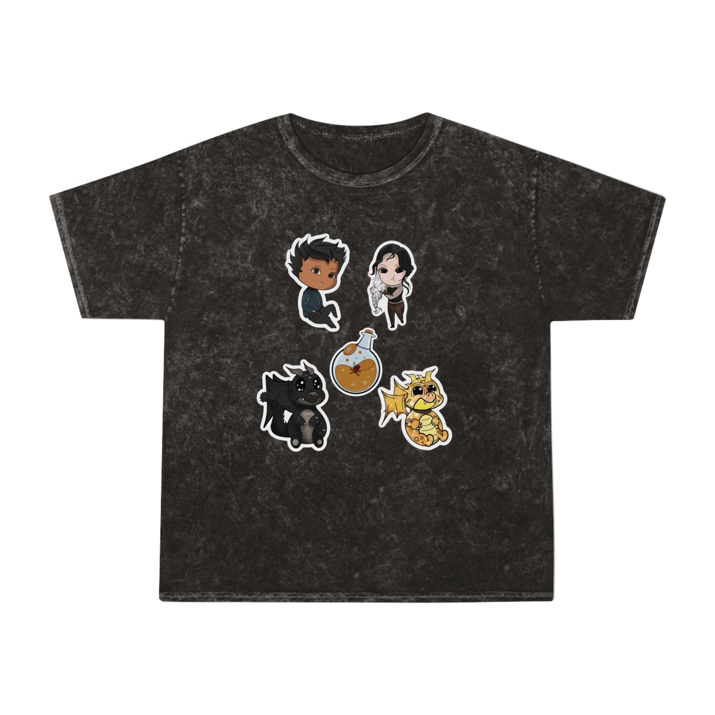 Chibi Fourth Wing Character T-Shirt