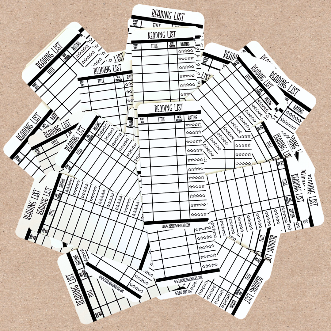 Reading List Bookmarks