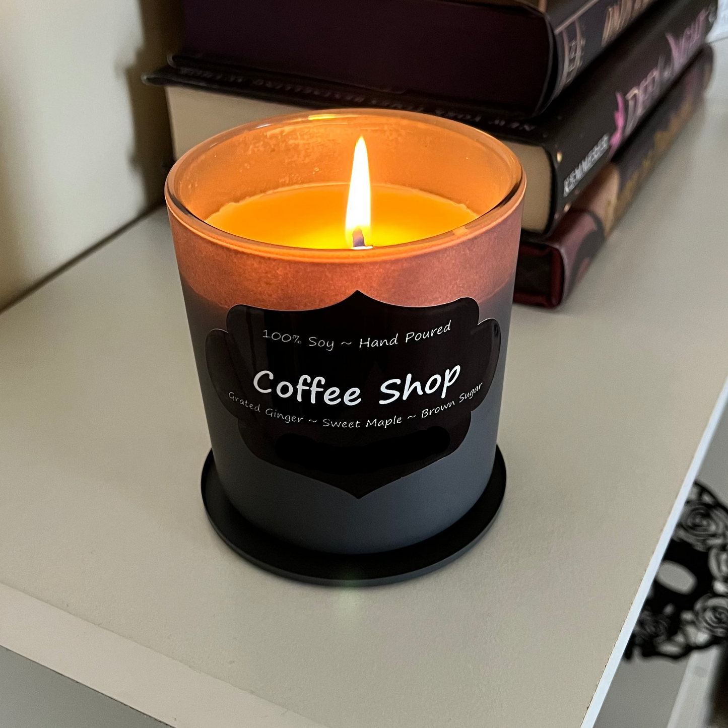Coffee Shop | 8oz Scented Candle | Brown Sugar • Nutmeg • Maple Syrup • Vanilla Bean |