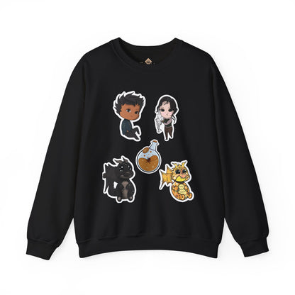 Character Apparel Sweatshirt - Fourth Wing Licensed Merch