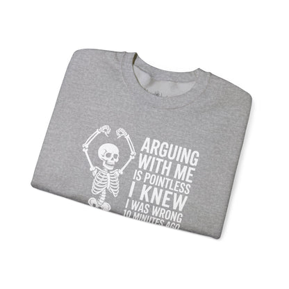 Sassy Skeleton Sweatshirt | Halloween Apparel