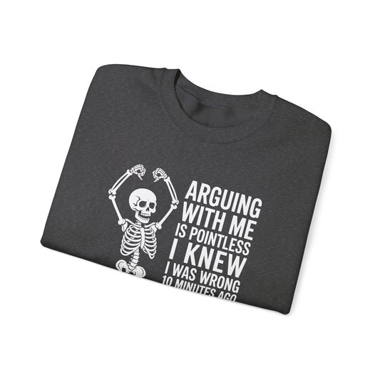 Sassy Skeleton Sweatshirt | Halloween Apparel
