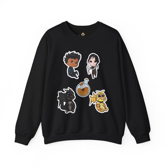 Character Apparel Sweatshirt - Fourth Wing Licensed Merch
