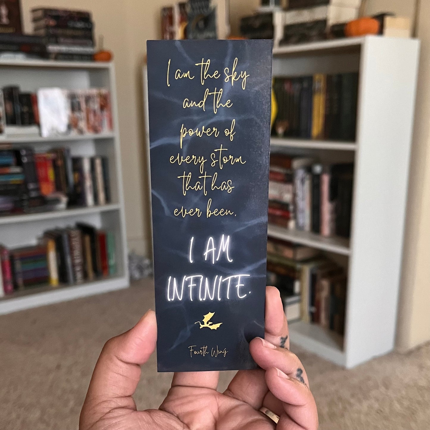 Exclusive | Violet Sorrengail Bookmark with Quote