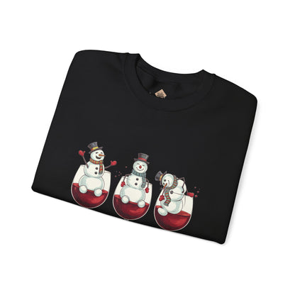 Cheeky Festive Snowman | Unisex | Crewneck Sweatshirt