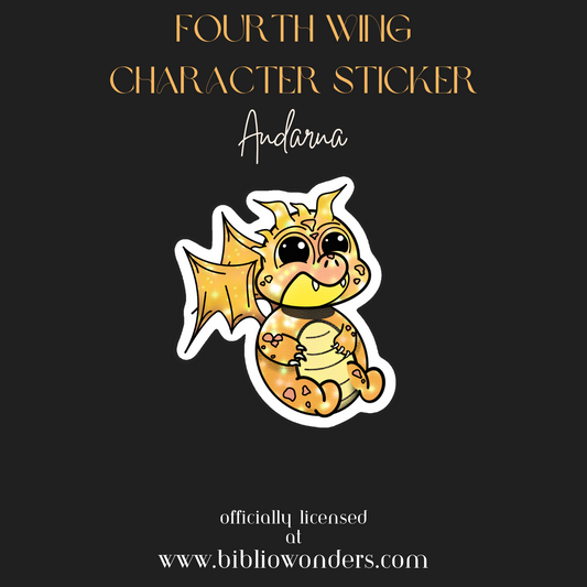 Andarna | Fourth Wing Character Sticker |