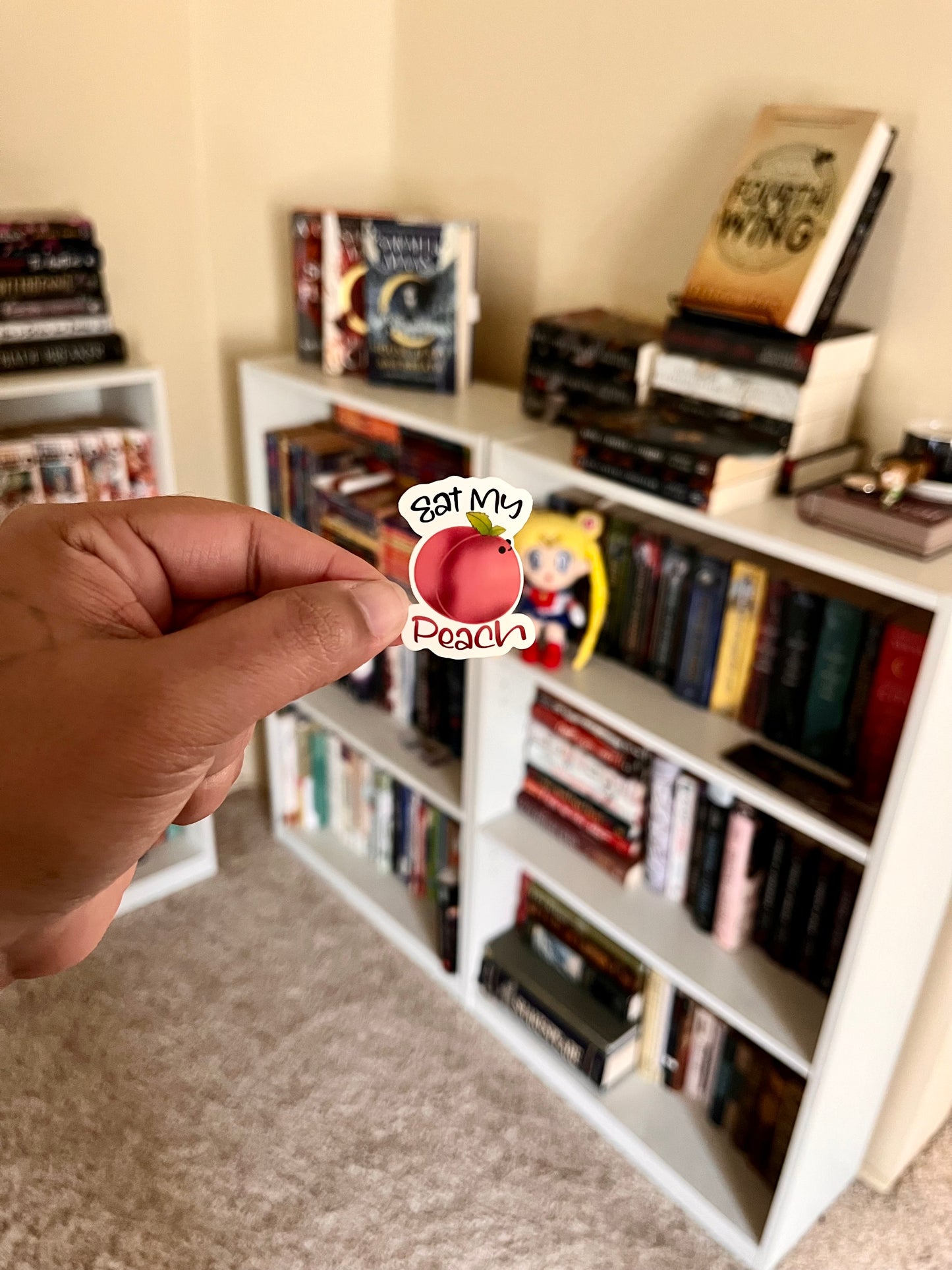 Eat My Peach | Sassy Fruit Sticker