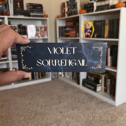 Exclusive | Violet Sorrengail Bookmark with Quote