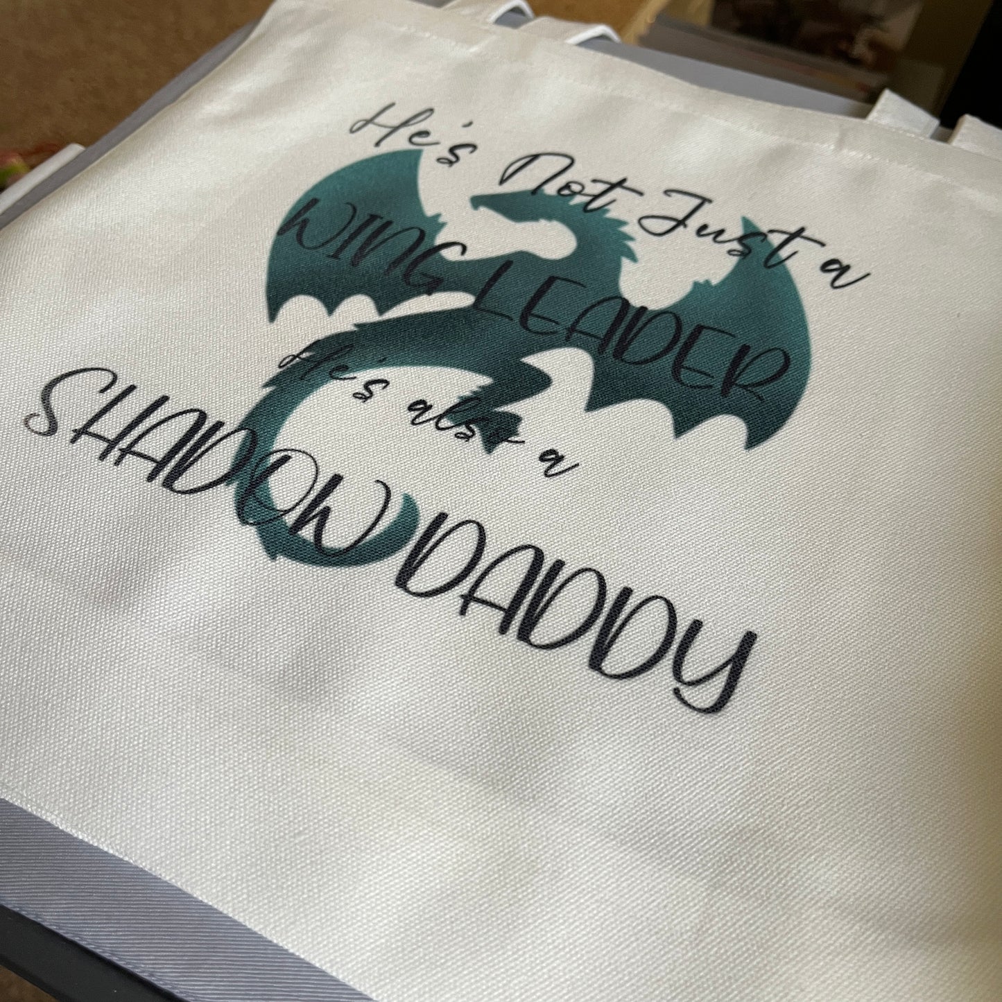 Xaden Riorson | WingLeader and Shadow Daddy Tote Bag