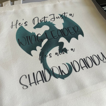 Xaden Riorson | WingLeader and Shadow Daddy Tote Bag