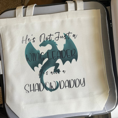 Xaden Riorson | WingLeader and Shadow Daddy Tote Bag