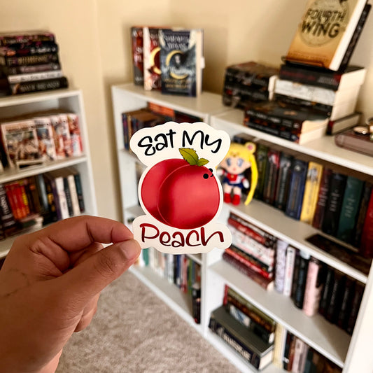Eat My Peach | Sassy Fruit Sticker