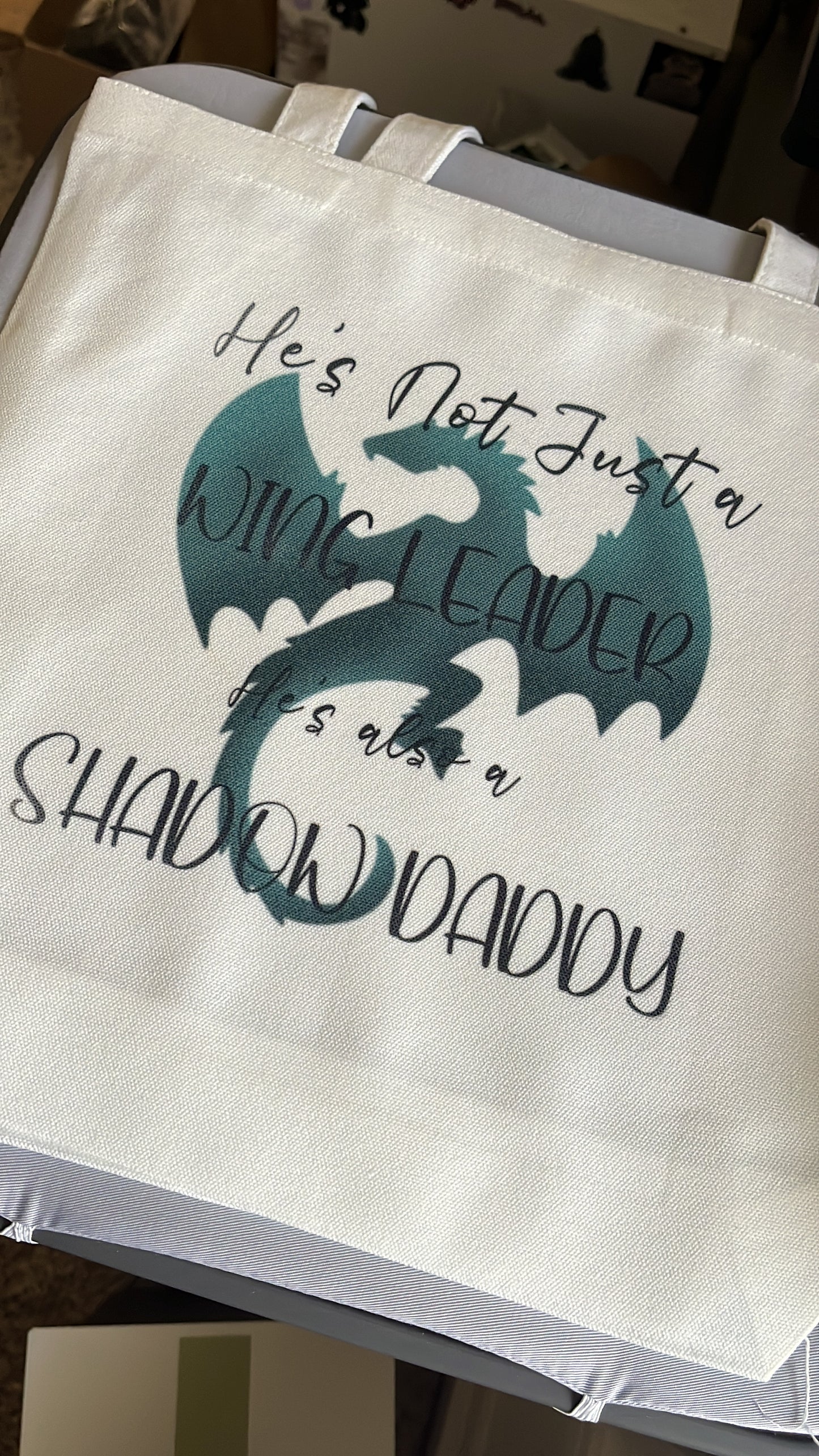 Xaden Riorson | WingLeader and Shadow Daddy Tote Bag