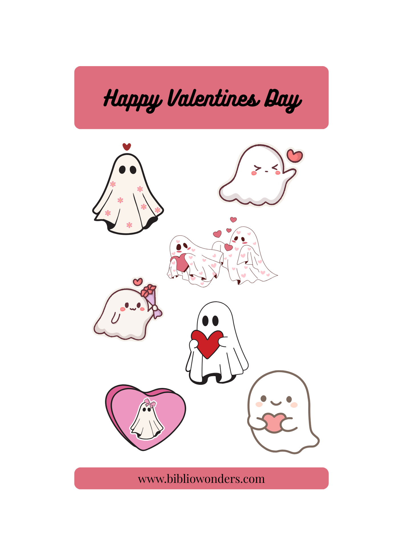 Clip Art Valentine's Day Stickers from Canva