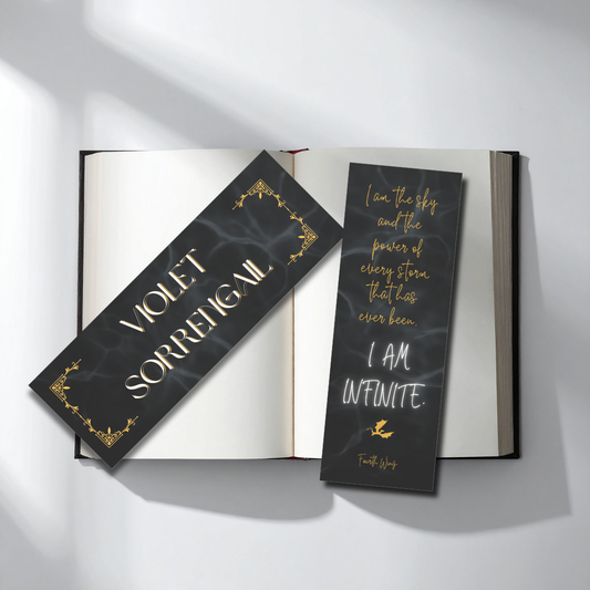 Exclusive | Violet Sorrengail Bookmark with Quote