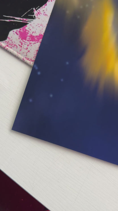 Fourth Wing Aurora Borealis | Digital Acrylic and Gouache Art Print | Licensed Fourth Wing Art Print